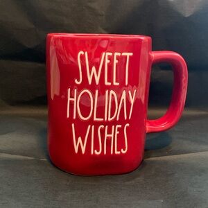 Rae Dunn SWEET HOLIDAY WISHES mug